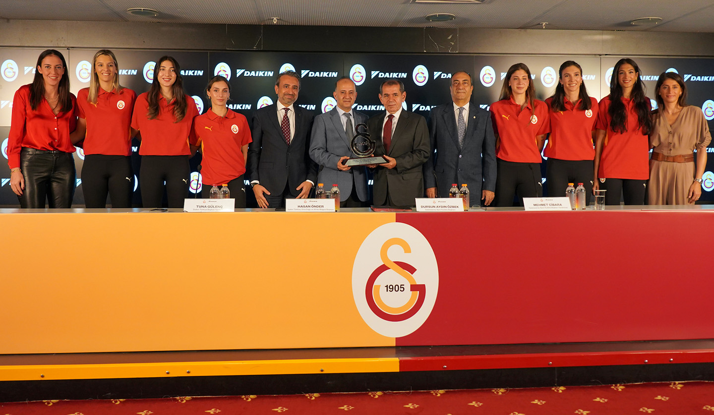 DAIKIN TÜRKİYE, GALATASARAY KADIN VOLEYBOL TAKIMI İLE BU YIL DA YENİ SEZONA HAZIR